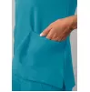 Medicininė palaidinė A6008 žalsvai mėlyna (Teal Blue)