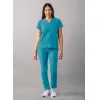 Medicininė palaidinė A6008 žalsvai mėlyna (Teal Blue)