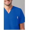 Men's Modern V-Neck Top A6010 Royal Blue