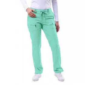 Women's Slim Fit 6 Pocket Pant P4100 Aqua