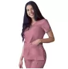 Medicininė palaidinė P4210 Heather tamsiai raudona (vyno)