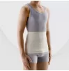 Elastic medical belt (back warmer), with ANGORA and MERINO wool, beige, TONUS 9509-AM