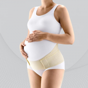 Tamprusis medicininis prilaikomasis diržas nėščiosioms, patogesnis, ELAST 0009 Comfort