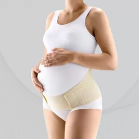 Elastic medical belt for expectant mothers, with increased comfort level, ELAST 0009 Comfort