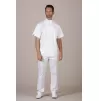 Men's medical blouse Malta Manica, white