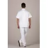 Men's medical blouse Malta Manica, white