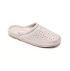 Orthopedic leather closed slippers Dr. Luigi, white