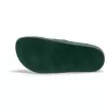 Orthopedic leather opened slippers Dr. Luigi, green