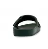 Orthopedic leather opened slippers Dr. Luigi, green