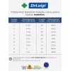 Ortopedinės tekstilinės šlepetės DrLuigi, žalios