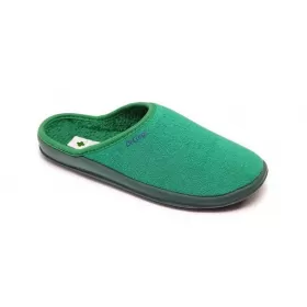 Orthopedic textile slippers DrLuigi, green