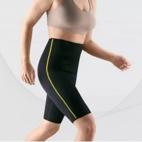 Elastic medical neoprene shorts for support and warming of hip and thigh joints, ELAST 0003