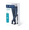 Medical travel compression stockings to the knees, covering the toes, CCL1, JOBST Travel Socks