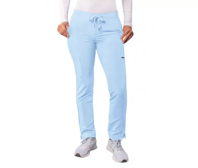 Medicininės kelnės Cargo A6104 dangaus mėlynos