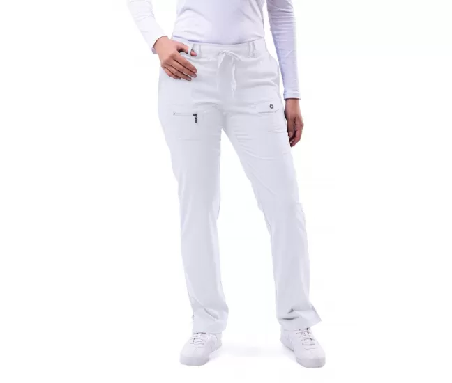 Medicininės kelnės P4100 baltos