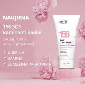 Purles 156 SOS Raminanti kaukė, 50 ml Purles 156 SOS Raminanti kaukė, 50 ml