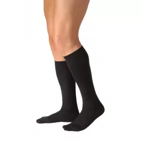 Compression stockings to the knees for men, covering the toes, CCL1, JOBST for Men Casual