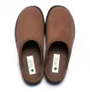 Orthopedic textile slippers DrLuigi, brown