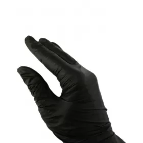 Nitrile black gloves, 100 pcs.