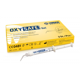 Gelis periodontinui ir periimplantitui gydyti OXYSAFE, 1 ml Gelis periodontinui ir periimplantitui gydyti OXYSAFE, 1 ml