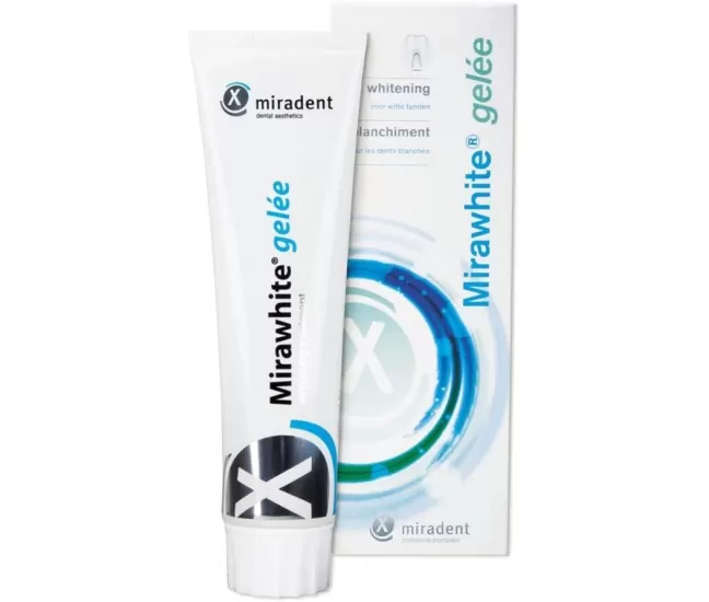Miradent Bleaching Mirawhite Jelly Toothpaste, 100 ml, (for whitening at home)