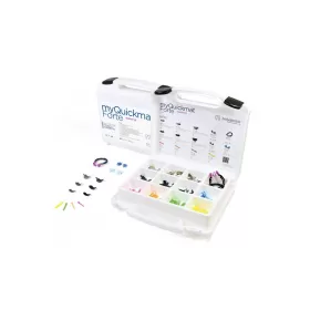 myRing forte, the double spring separator ring that provides effective teeth separation and matrix retention.
myTines, autoclavable, repleaceable, and interchangeable ring extremities that make myRing Forte suitable for restoring both teeth with wide cav