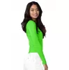 Long Sleeve Comfort Tee 2900 Neon Lime Green