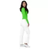 Long Sleeve Comfort Tee 2900 Neon Lime Green