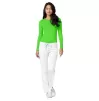 Long Sleeve Comfort Tee 2900 Neon Lime Green