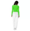 Long Sleeve Comfort Tee 2900 Neon Lime Green
