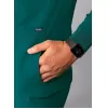 Men's Bomber Zipped Jacket A6206 Dark Teal