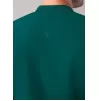 Men's Bomber Zipped Jacket A6206 Dark Teal