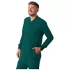 Men's Bomber Zipped Jacket A6206 Dark Teal