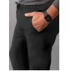 Men's Slim Leg Cargo Pant A6106 Black