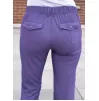 Women's Slim Fit 6 Pocket Pant P4100 Heather Grape