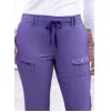 Women's Slim Fit 6 Pocket Pant P4100 Heather Grape