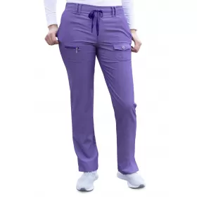 Women's Slim Fit 6 Pocket Pant P4100 Heather Grape