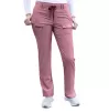 Women's Slim Fit 6 Pocket Pant P4100 Heather Wine