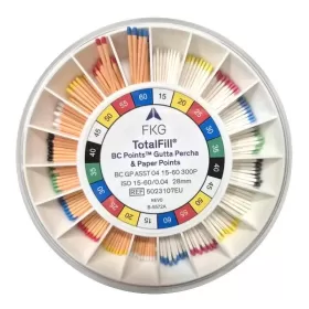 TotalFill BC kaiščių rinkinys Nr.15-60, .04 konuso, 300 vnt. TotalFill BC kaiščių rinkinys Nr.15-60, .04 konuso, 300 vnt.