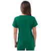 Women’s Sweetheart V-neck Scrub Top P4210 Hunter Green