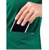 Women’s Sweetheart V-neck Scrub Top P4210 Hunter Green
