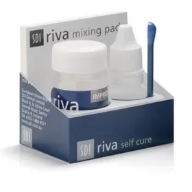Glass ionomer restorative cement Riva self cure, A3 15 g + 6,9 ml