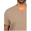 Unisex V Neck Tunic 1 Pocket 6011 Khaki