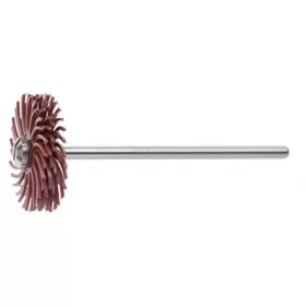 Acrylic brush HABRAS with shank, 19 mm