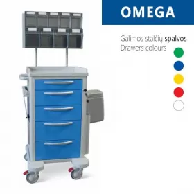 Medicininis vežimėlis OMEGA