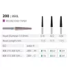Diamond bur 200/850L long for turbine handpiece, (the price is for 1 piece, in a package of 5 pieces)
