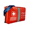 NAUJOS KOMPLEKTACIJOS VAISTINĖLĖ - Pirmosios pagalbos rinkinys minkštoje pakuotėje, raudona spalva (Galima naudoti nuo 2022 m. sausio 1 d.)