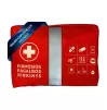 NEW PACKAGE - First aid kit in a soft pack, red color (Available from 1 January 2022)