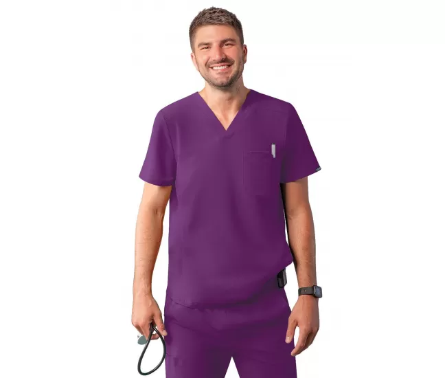 Medicininė palaidinė A6010 violetinė (baklažano)
