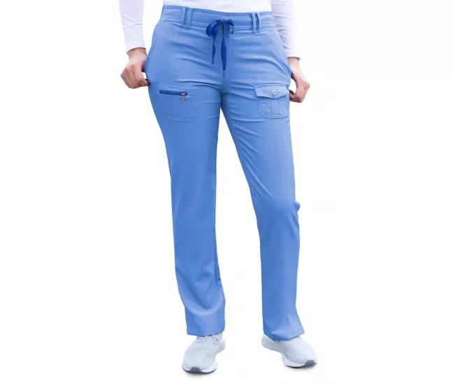 Medicininės kelnės P4100 Heather šviesiai mėlynos